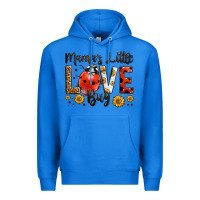 True Royal mama's little love bug Premium Hoodie - LillyAllenDesigns