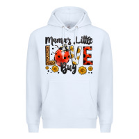 White mama's little love bug Premium Hoodie - LillyAllenDesigns