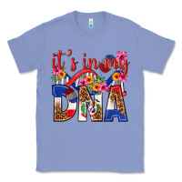 Colony Blue its in my dna dominican republic Classic Tee - texasbilliewilder