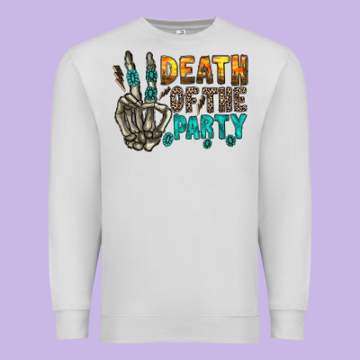Death Of Party Premium Sweatshirt Designed By Racoondesign