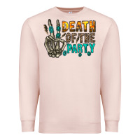 Pale Pink death of party Premium Sweatshirt - RacoonDesign