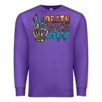Purple death of party Premium Sweatshirt - RacoonDesign