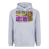 Heather Grey come at me breaux Heavyweight Hoodie - FaDigitalArtStudio