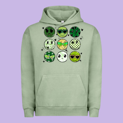 Funny St Patrick's Day Urban Hoodie Designed By Maliassmallbusiness