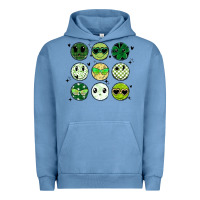 Pigment Pebble Blue funny st patrick's day Urban Hoodie - MaliasSmallBusiness
