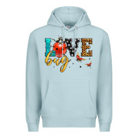 Blue Mist love bug lady bug Premium Hoodie - LillyAllenDesigns