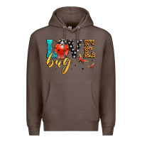 Coffee love bug lady bug Premium Hoodie - LillyAllenDesigns