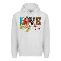 Dove Grey love bug lady bug Premium Hoodie - LillyAllenDesigns