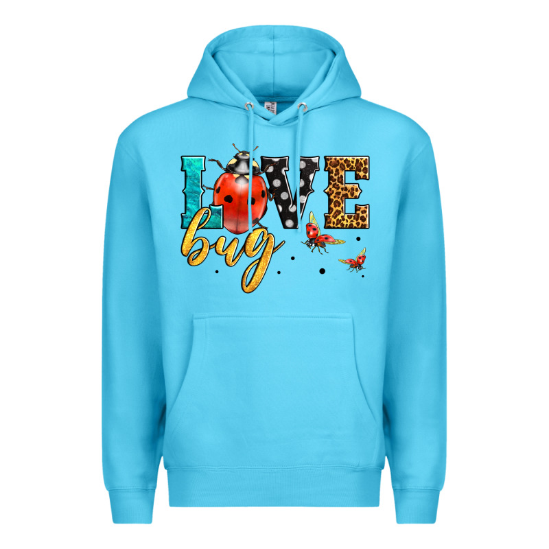 Love Bug Lady Bug Premium Hoodie by LillyAllenDesigns | Teevron