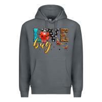 Rock love bug lady bug Premium Hoodie - LillyAllenDesigns