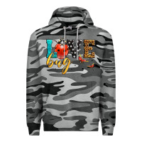 Slate Camo love bug lady bug Premium Hoodie - LillyAllenDesigns