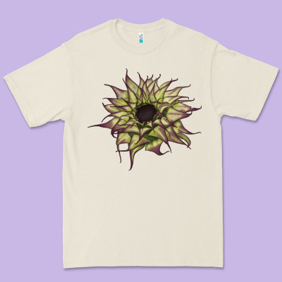 Sun   Fill Purple Sunflower Premium Tee Designed By Lillyallendesigns