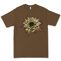 Cacao sun   fill purple sunflower Premium Tee - LillyAllenDesigns