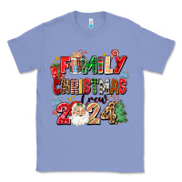 Colony Blue family christmas crew 2024 Classic Tee - Zillion Design Studio