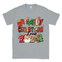 Heather Grey family christmas crew 2024 Classic Tee - Zillion Design Studio