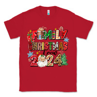 Red family christmas crew 2024 Classic Tee - Zillion Design Studio