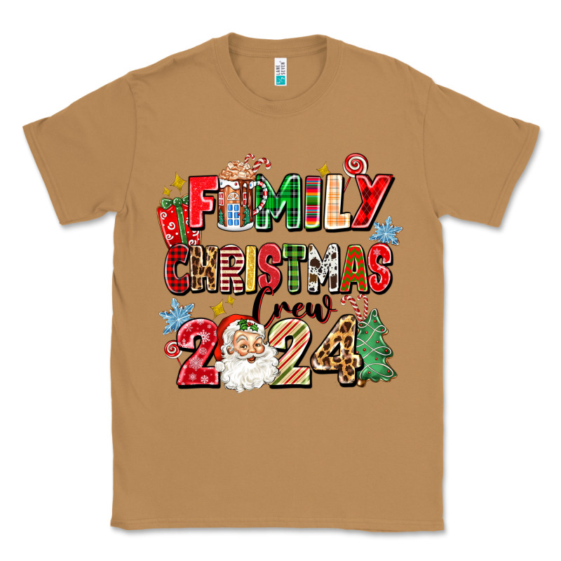Family Christmas Crew 2024 Classic Tee by Zillion Design Studio | Teevron