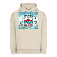 Pigment French Oak show me your bobbers and i will show my rod Urban Hoodie - MaliasSmallBusiness