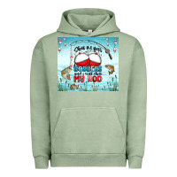 Pigment Oil Green show me your bobbers and i will show my rod Urban Hoodie - MaliasSmallBusiness
