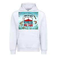 White show me your bobbers and i will show my rod Urban Hoodie - MaliasSmallBusiness
