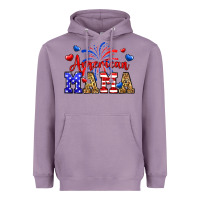 Lavender American mama Heavyweight Hoodie - Neo Western