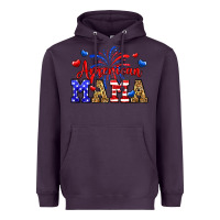Plum American mama Heavyweight Hoodie - Neo Western