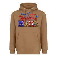 Toasted Coconut American mama Heavyweight Hoodie - Neo Western