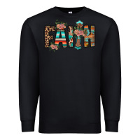 Black faith Premium Sweatshirt - RacoonDesign