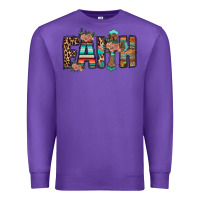Purple faith Premium Sweatshirt - RacoonDesign