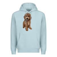 Blue Mist maltipoo Premium Hoodie - BarkalooDesign