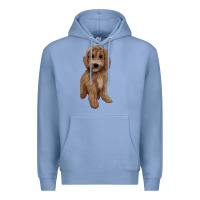 Colony Blue maltipoo Premium Hoodie - BarkalooDesign