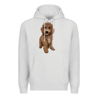 Dove Grey maltipoo Premium Hoodie - BarkalooDesign