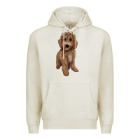 Oatmeal Heather maltipoo Premium Hoodie - BarkalooDesign