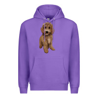 Purple maltipoo Premium Hoodie - BarkalooDesign