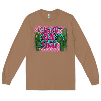 Toasted Coconut stuck on you cactus Long Sleeve Tee - BarkalooDesign