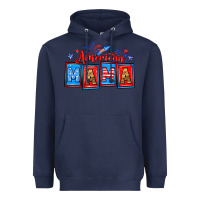 Navy American mama Heavyweight Hoodie - Neo Western