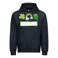 Navy st patrick's trio name patch Urban Hoodie - MaliasSmallBusiness