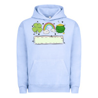 Pigment Grape Ice st patrick's trio name patch Urban Hoodie - MaliasSmallBusiness