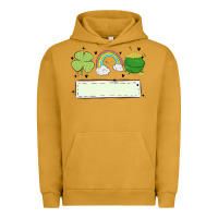Pigment Peanut Butter st patrick's trio name patch Urban Hoodie - MaliasSmallBusiness