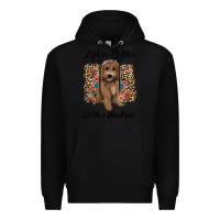 Black life is better with a maltipoo Premium Hoodie - BarkalooDesign
