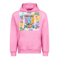 Fuchsia Pink chillin' with my peeps Urban Hoodie - MaliasSmallBusiness
