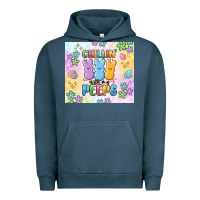 Pigment Midnight Navy chillin' with my peeps Urban Hoodie - MaliasSmallBusiness