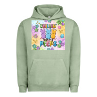 Pigment Oil Green chillin' with my peeps Urban Hoodie - MaliasSmallBusiness