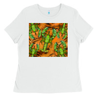 White lobster tumbler Ladies Tee - BarkalooDesign