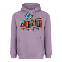 Lavender American Mini 4th of july Heavyweight Hoodie - CowGirlArtShop