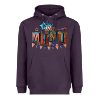 Plum American Mini 4th of july Heavyweight Hoodie - CowGirlArtShop