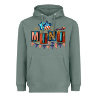 Sage American Mini 4th of july Heavyweight Hoodie - CowGirlArtShop