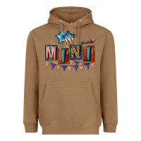 Toasted Coconut American Mini 4th of july Heavyweight Hoodie - CowGirlArtShop