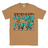 Toasted Coconut jesus is love Classic Tee - texasbilliewilder