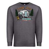 Charcoal Heather camp fire squad Premium Sweatshirt - CowhideDigitalArt